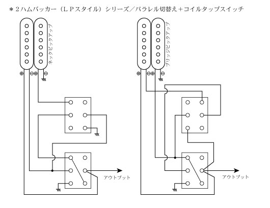 コイルタップも追加