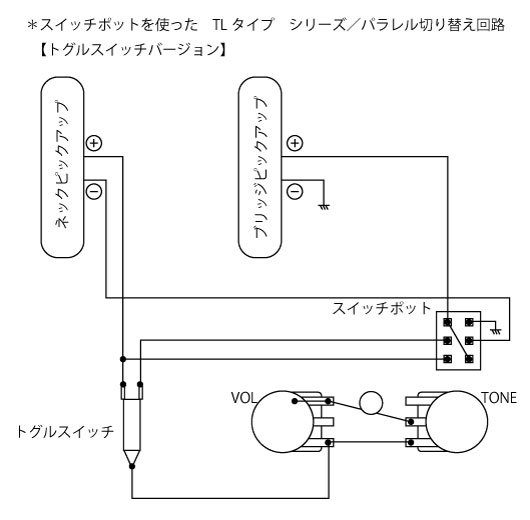 TLシリーズ／パラレル切り替えスイッチ回路トグルスイッチ