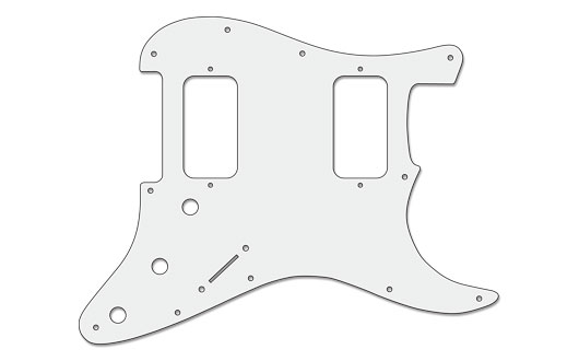 Custom Pickguard Big Apple /U.S. Double Fat ストラト用ピックガード Custom Pickguard Big Apple /U.S. Double Fat ストラト用ピックガード