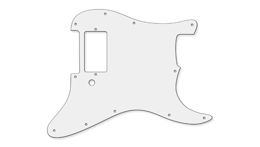 Custom Pickguard ストラト用ピックガード/1H Custom Pickguard ストラト用ピックガード/1H