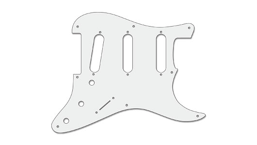 Custom Pickguard E.クラプトン/E.ジョンソンシグネイチャー用ピックガード Custom Pickguard E.クラプトン/E.ジョンソンシグネイチャー用ピックガード