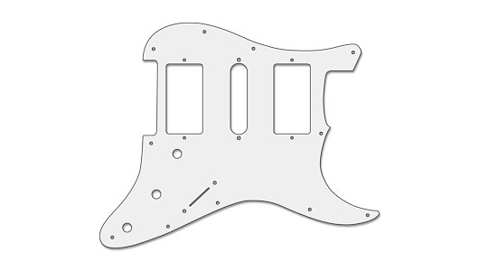 Custom Pickguard ストラト用ピックガード/HSH Custom Pickguard ストラト用ピックガード/HSH